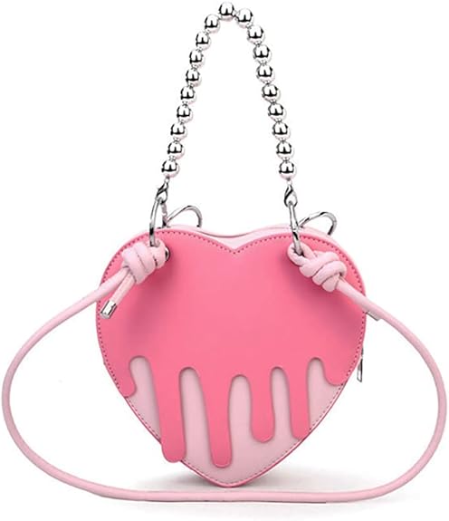 Drippin' Pink Heart 4-Piece Bag Set