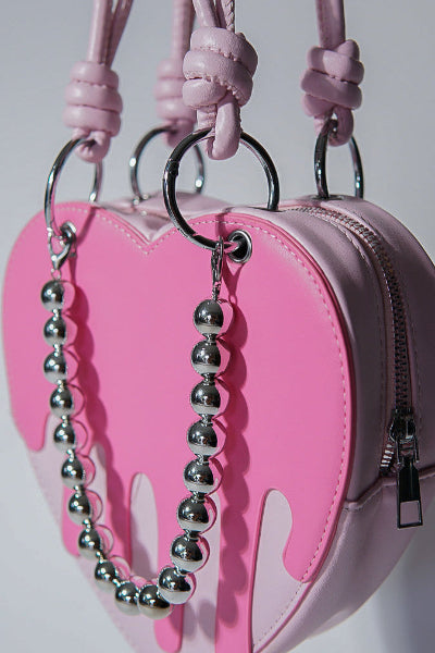 Drippin' Pink Heart 4-Piece Bag Set