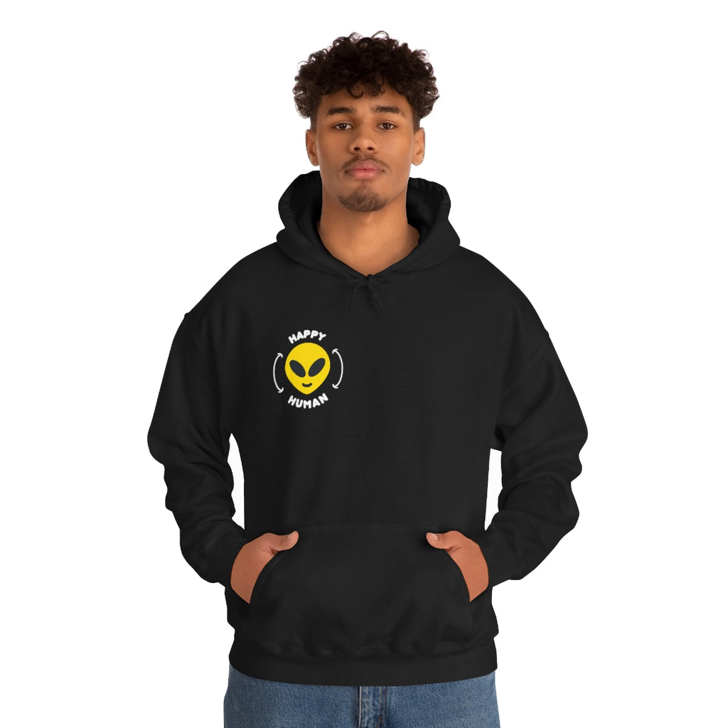 Happy Human Alien - Unisex Hoodie