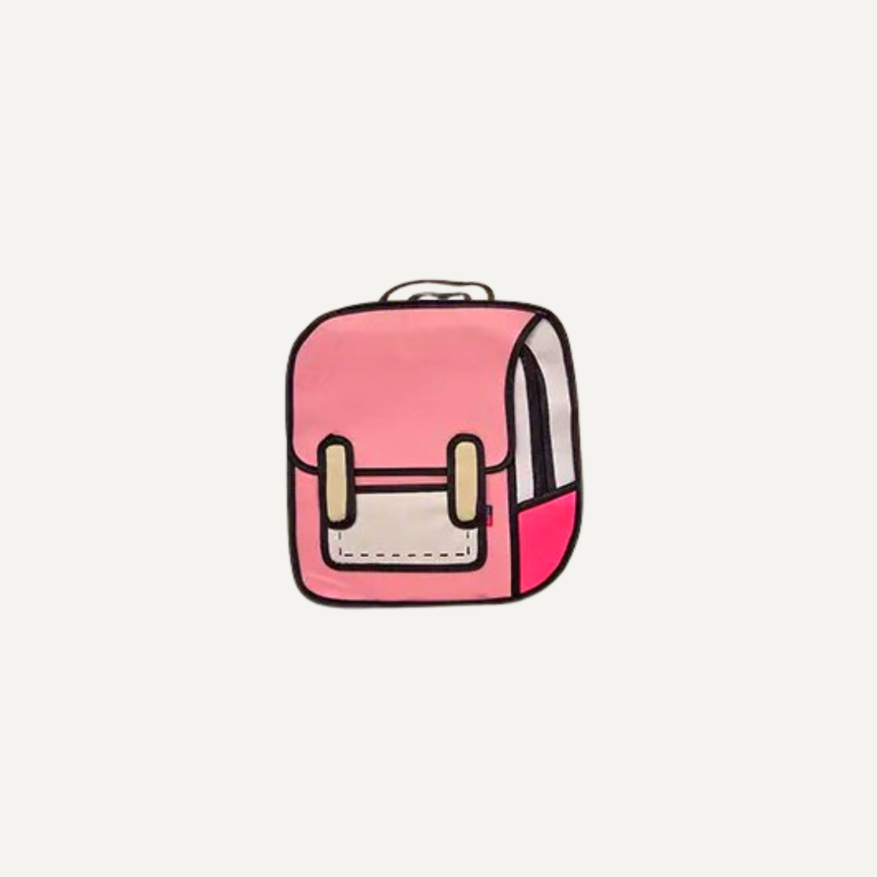 BBXO CARTOON 2D BACKPACK (Pink)