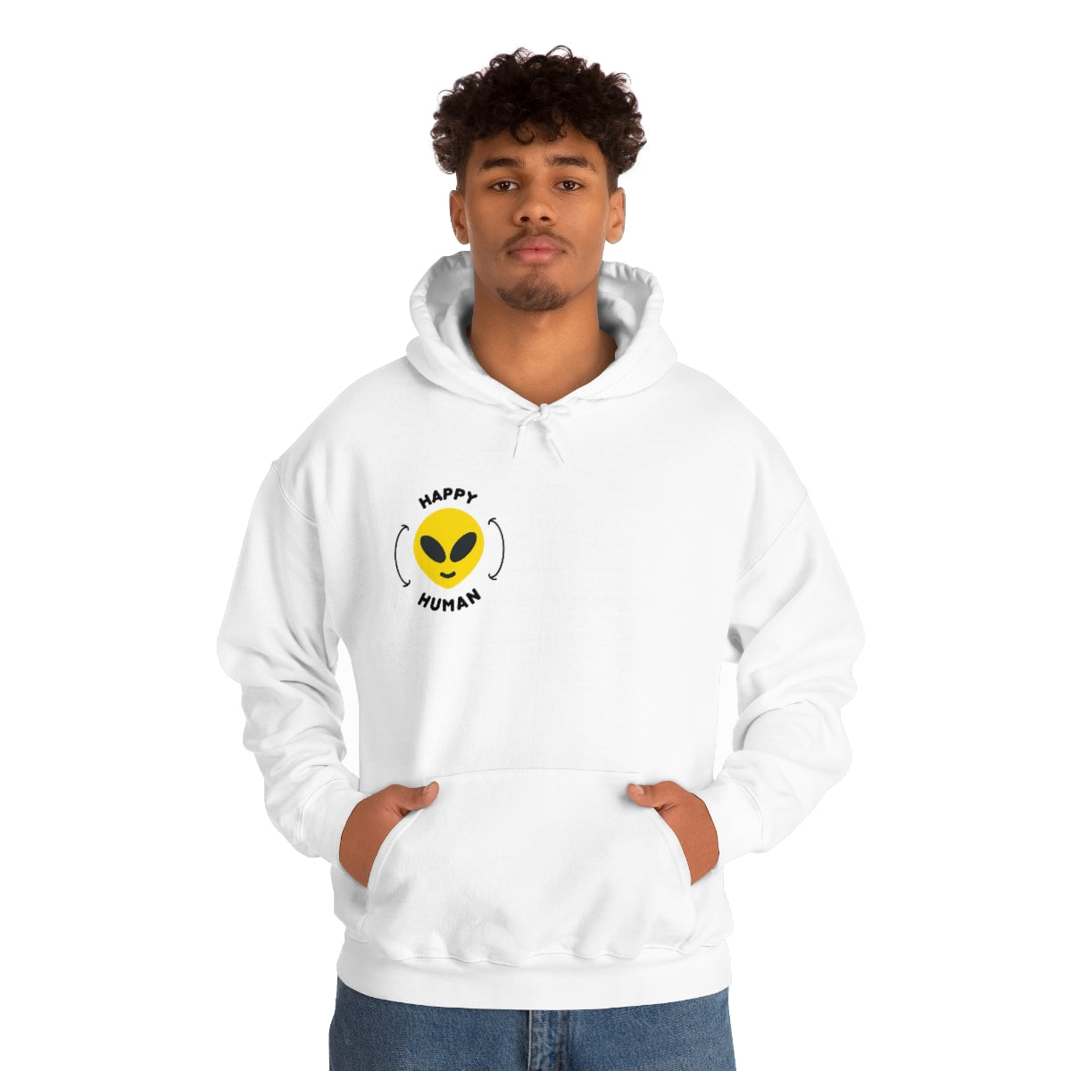 Happy Human Alien - Unisex Hoodie