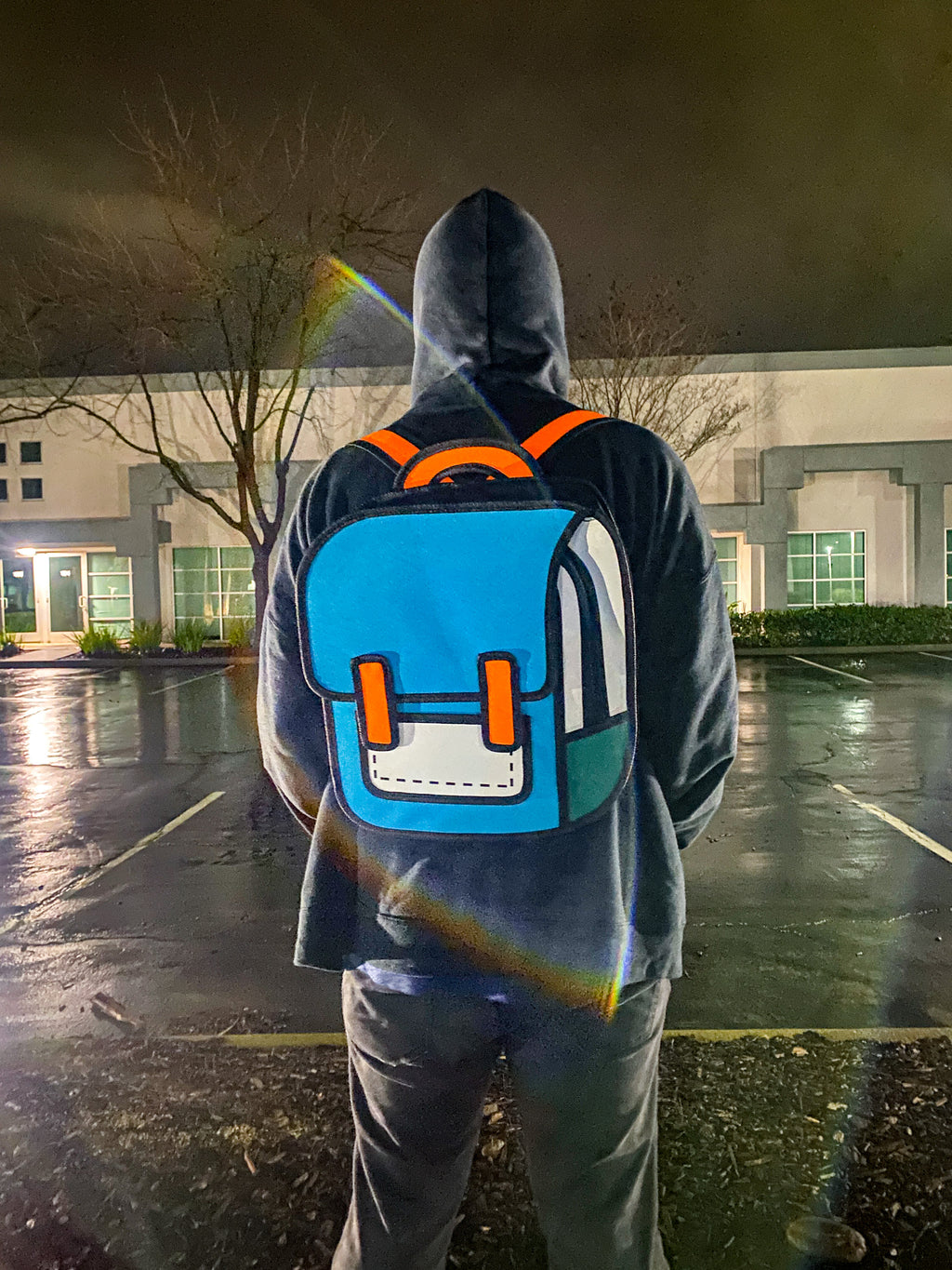 BBXO CARTOON 2D BACKPACK blue