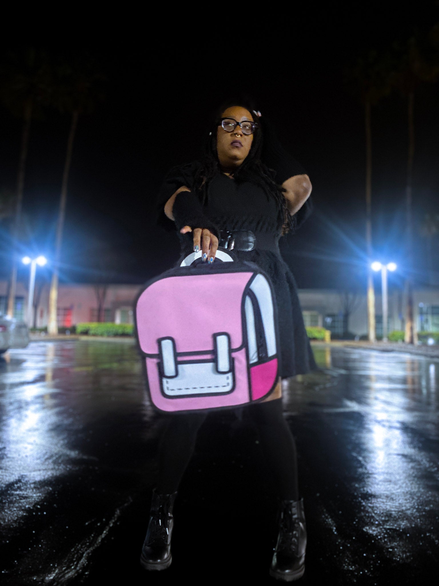 BBXO CARTOON 2D BACKPACK (Pink)