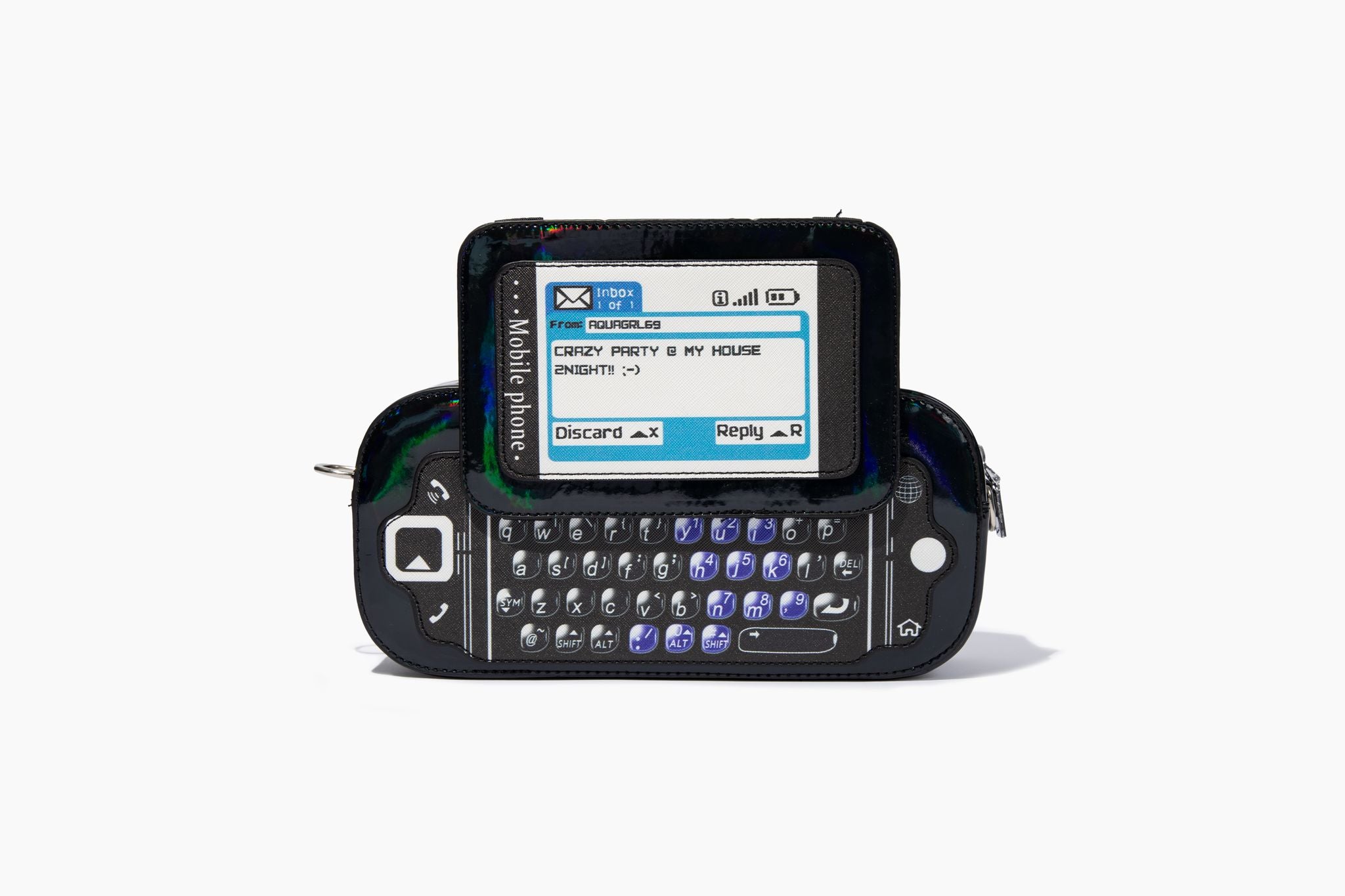 Digital Throwback Crossbody (Black)